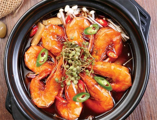 七尾虾虾汁拌饭