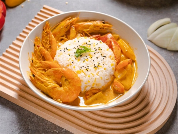 七尾虾虾汁拌饭