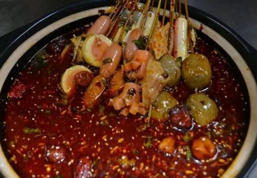 渝五爷鸭血串串