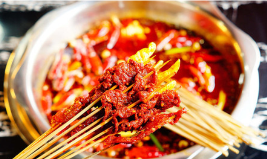 渝五爷鸭血串串