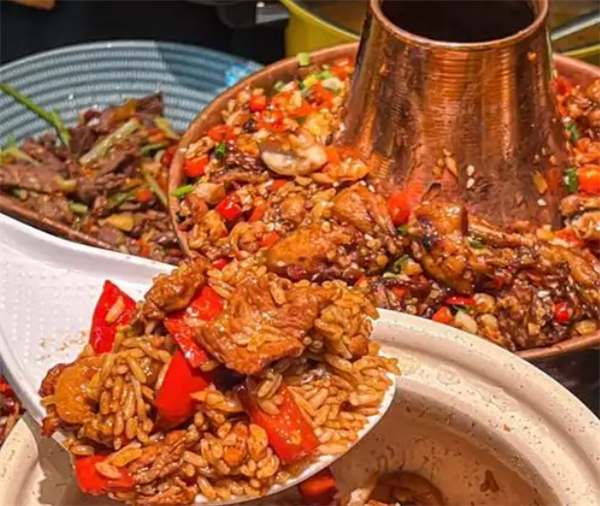 霸点肉汁拌饭