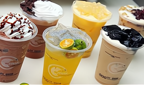 果麦奶茶