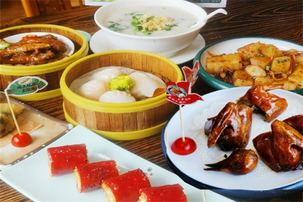 粤式早茶茶餐厅