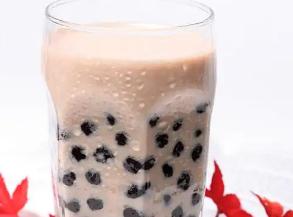 果溢奶茶