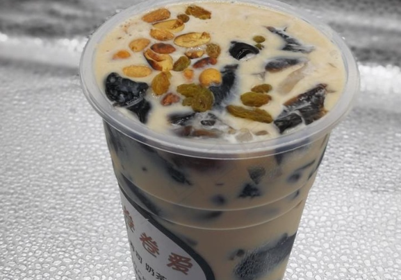 烧仙草奶茶