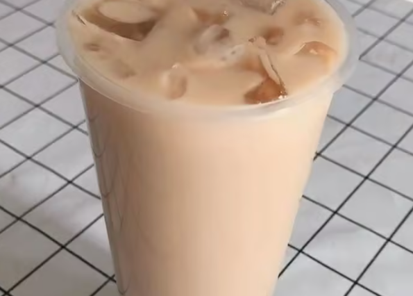 果溢奶茶