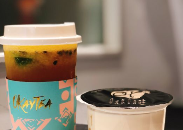 二分之一tea茶与欧包