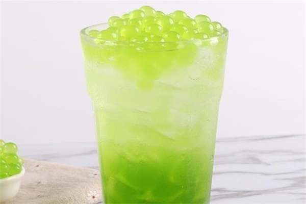 青苹果奶茶