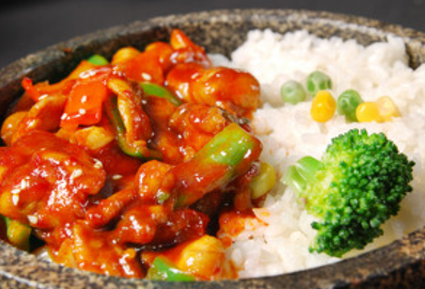 彩膳谷拌饭