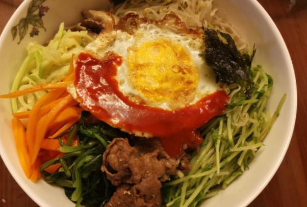 博窝家烤肉拌饭