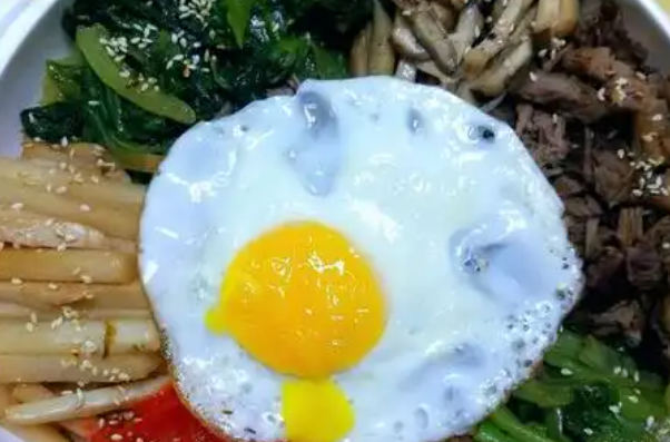幸福考场烤肉拌饭