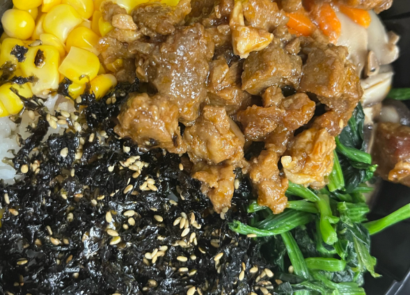 甲饭乙汤牛肉酱拌饭
