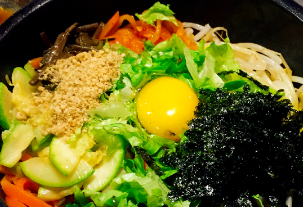 幸福考场烤肉拌饭