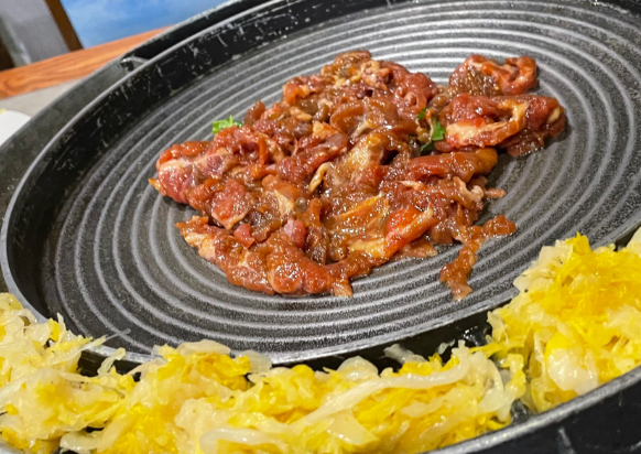 韩山城石板煎肉