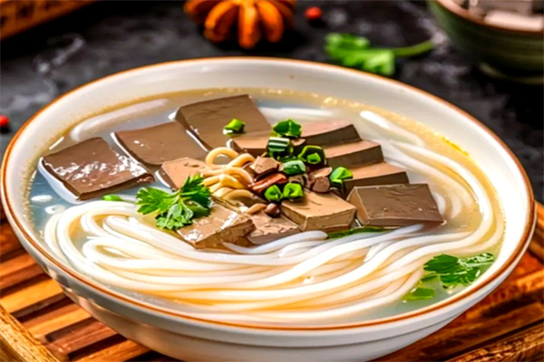 夫子庙鸭血粉丝汤