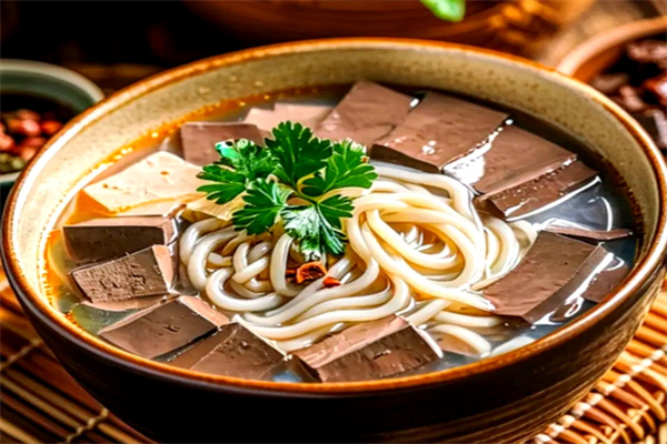 夫子庙鸭血粉丝汤