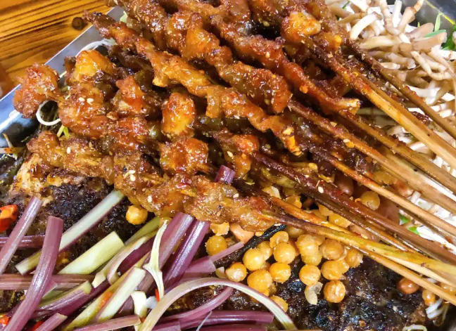高筑墙羊肉串
