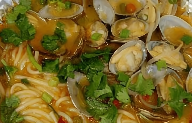 纸上谈兵花甲米线