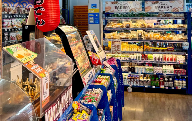 早8点便利店
