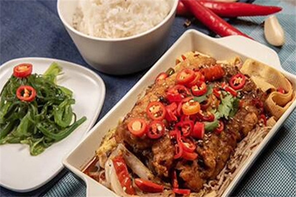鱼想容无骨烤鱼饭