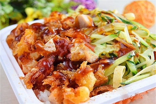 烤肉拌饭