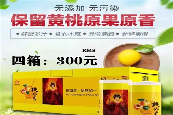 桃如意黄桃罐头
