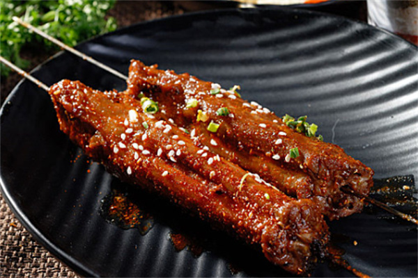 独一味烤鸭脖