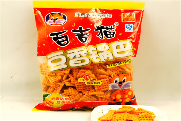 百吉猫锅巴零食