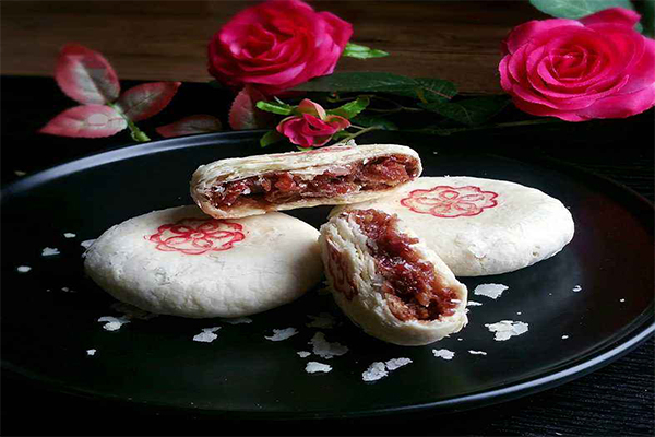 香楠玫瑰鲜花饼