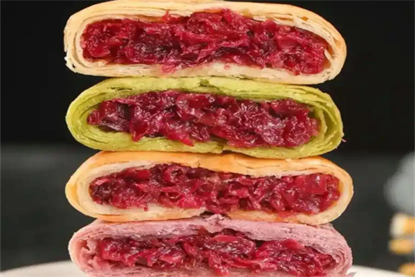 阿本鲜花饼