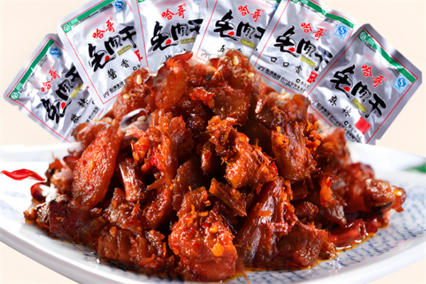 哈哥兔肉干