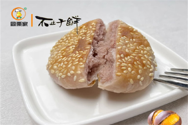 同栗家板栗饼