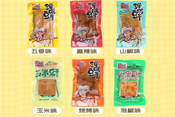 扁担老头豆干