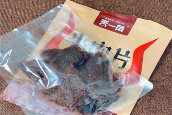 天一角牛肉干