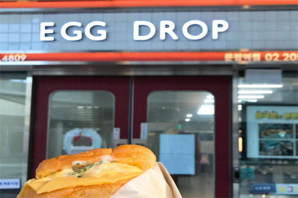 egg drop三明治