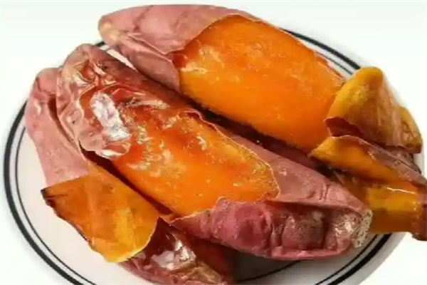 薯瓜瓜去皮烤红薯