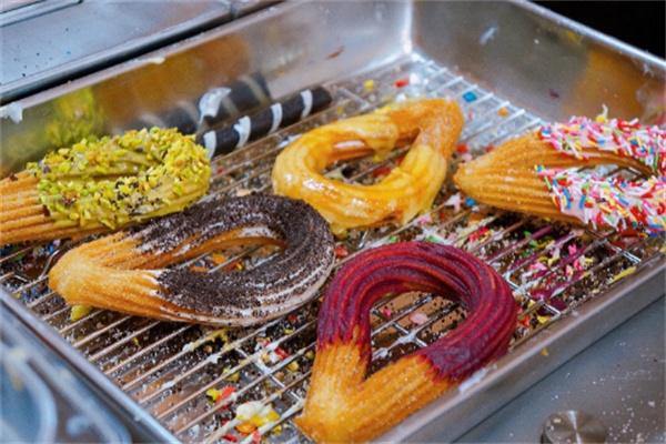 七彩油条