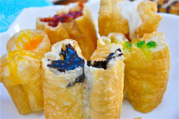 七彩油条
