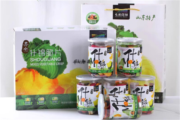 七彩庄园果蔬脆