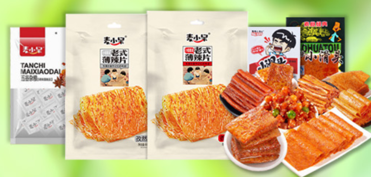 麦小呆五谷杂粮辣条