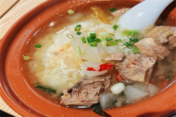 莲玉汤饭