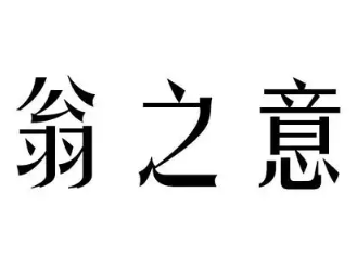 翁之意