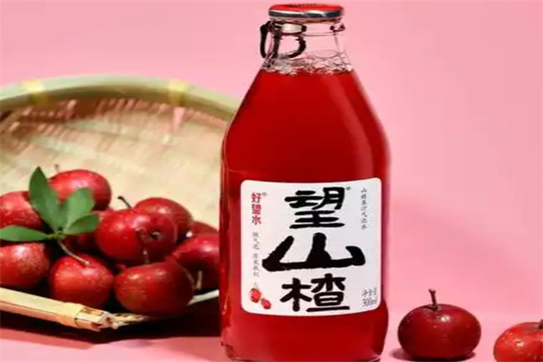 望山楂气泡水