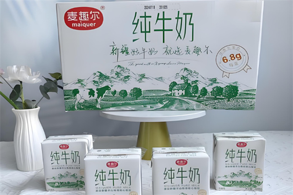 麦趣尔牛奶