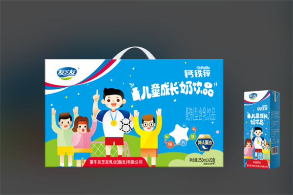 蒙牛友芝友儿童牛奶