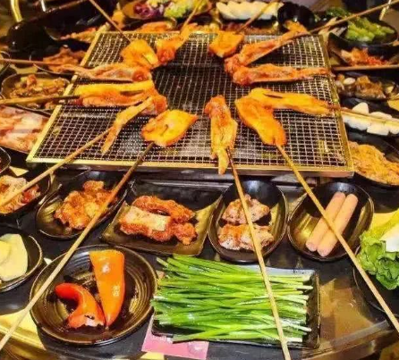 火盆烤肉