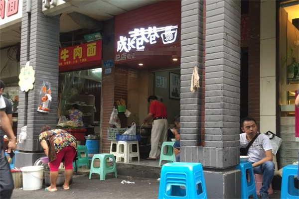 成长巷巷面