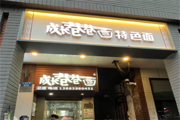 成长巷巷面