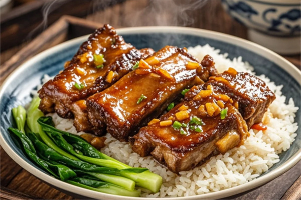 懒人排骨饭