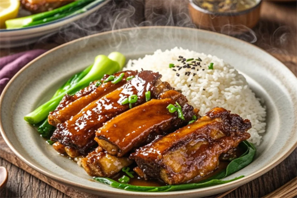 懒人排骨饭